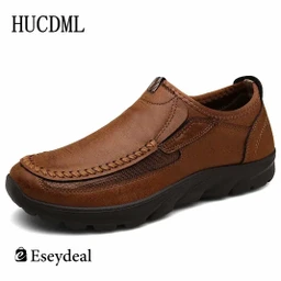 Comfortable Men's Slip-On Loafers: Lightweight, Soft Sole