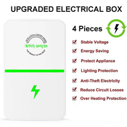 Ecosaverx Energy Saver The product achieves node effect by optimizing voltage, balancing current, reducing line loss, and locally compensating at the end of power according to electrical energy consumption to automatically adjust the current size and improve power factor.1 piece is suitable for one room.Product Name: Power SaverWorking voltage: 90-250VPayload: 28000WShell material: ABS flame retardant materialProduct size: 58X26X99mm/2.28*1.02*3.89inFrequency: 50~60HZScope of use: home shopping malls are availableinclude:1pcs Home Saver1pcs instruction manualThank you for your attention, You can contact with us to get more detail of the goods