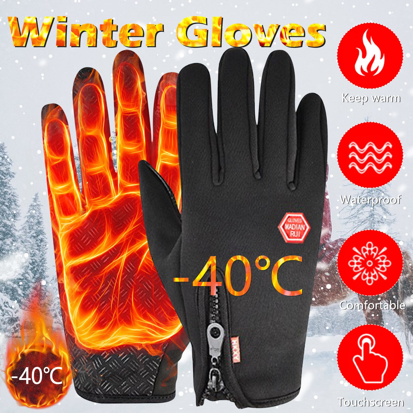 Osmo - Heated Gloves - Infi