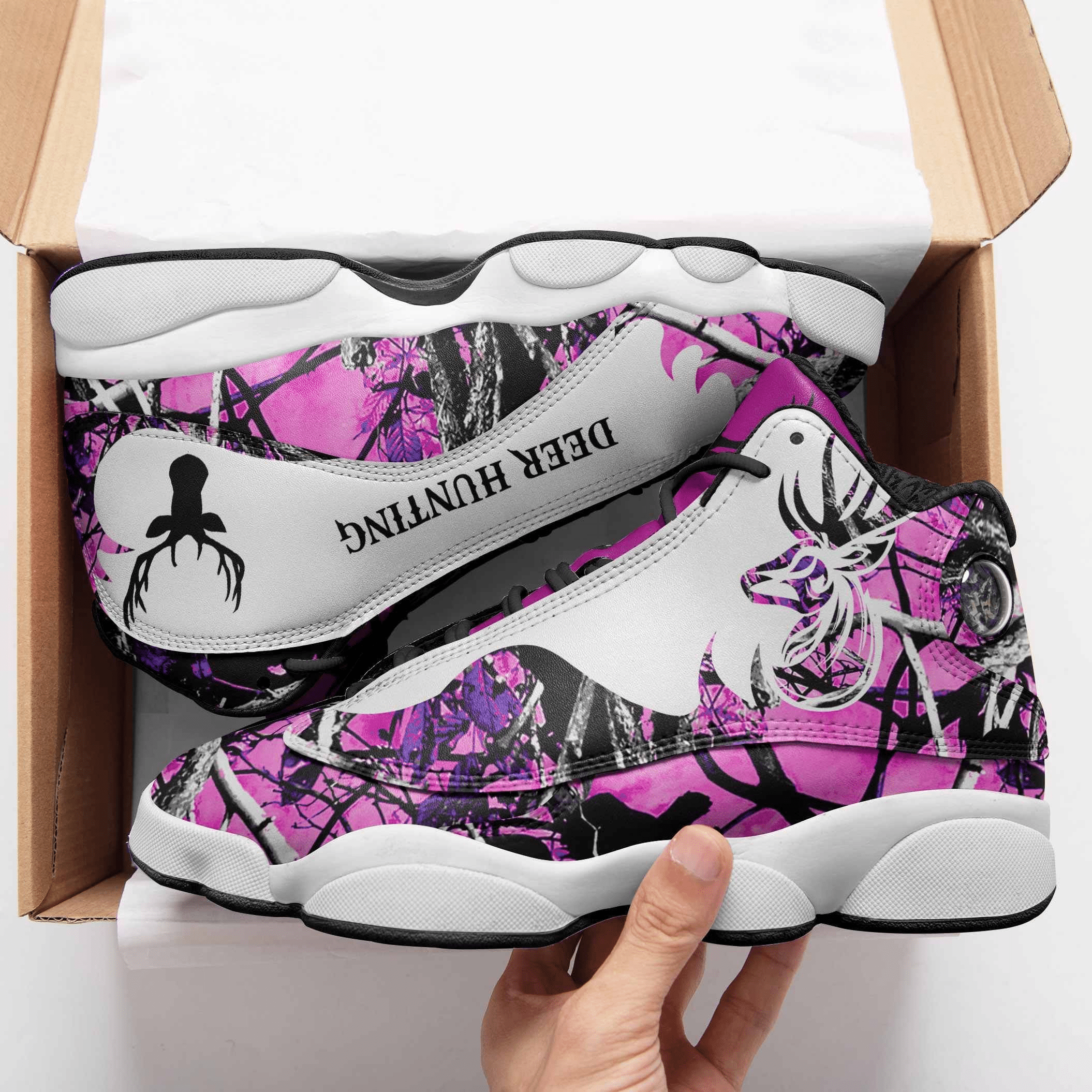 Deer Hunting Air Jordan 13 Sneakers - Sports Apparel, Sneaker, Jersey ...