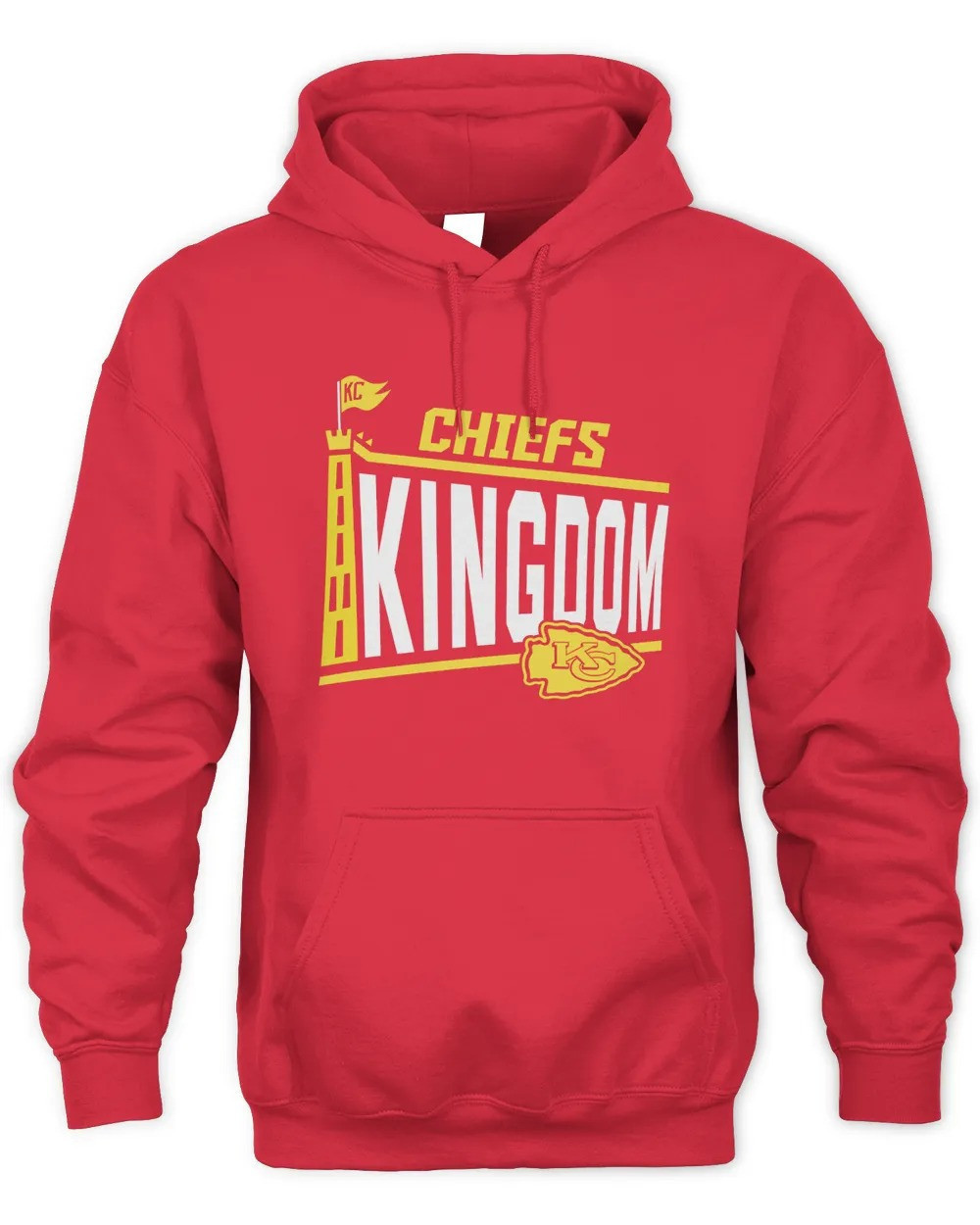 Cheifs Rival Color Kansas City Chiefs Logo Regional Super Rival 2023 Pullover Hoodie Red ...