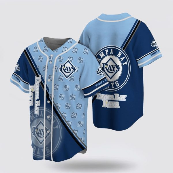 Tampa Rays Pattern MLB Tampa Bay Rays Logo Pattern Stylish And Eye Catching Baseball Jers ...