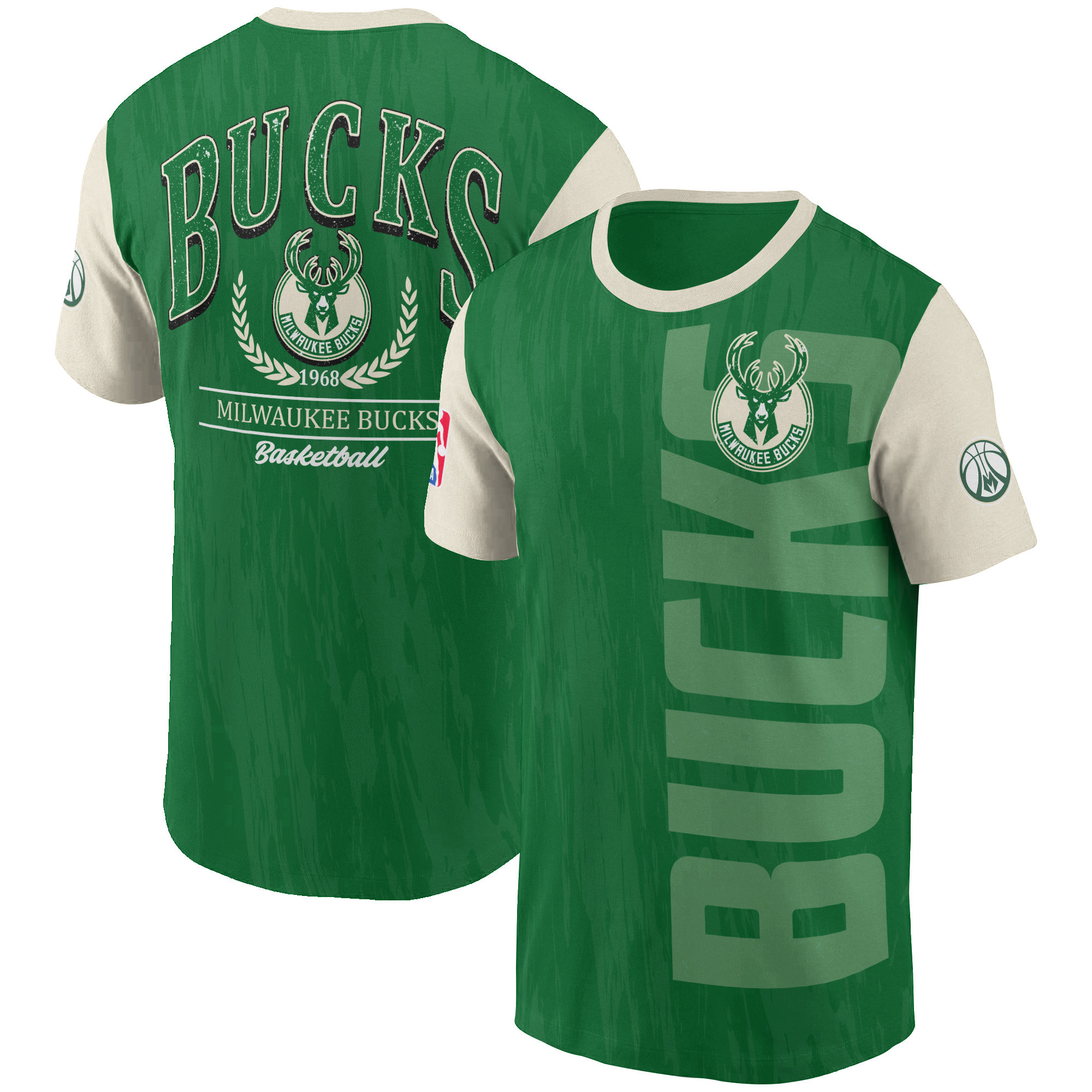 Milwaukee Bucks NBA Playoffs New Design Basketball Pattern 3D T-Shirt ...