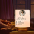 LumiSig™ - Identity Display - Acrylic Luminous Plaque - Pink