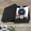 MLB Tampa Bay Rays Baseball Game Time Custom Alloy Men Quartz Watch