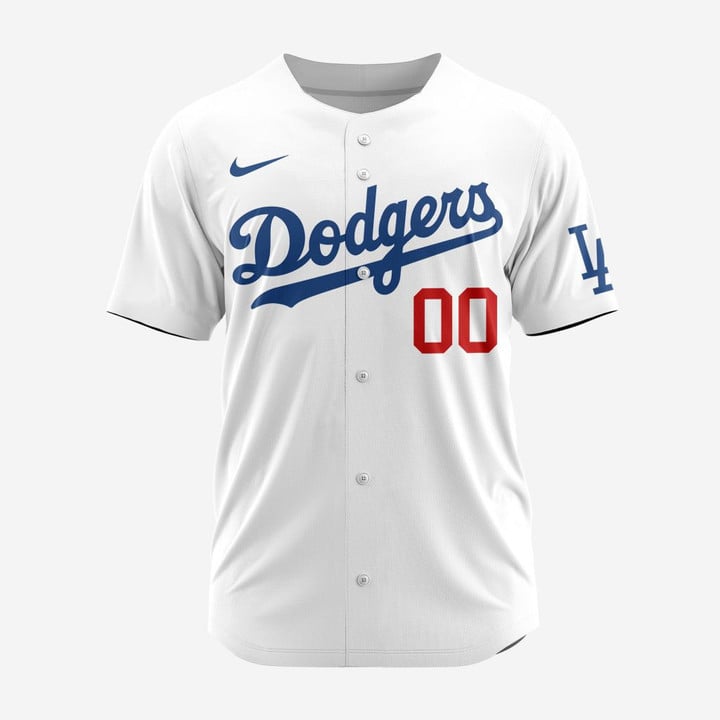 Los Angeles Dodgers | Personalized Home Baseball Jersey All Printed