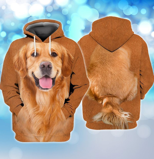 Golden Retriever Lover Custom Hoodie - Dog Inspired Apparel