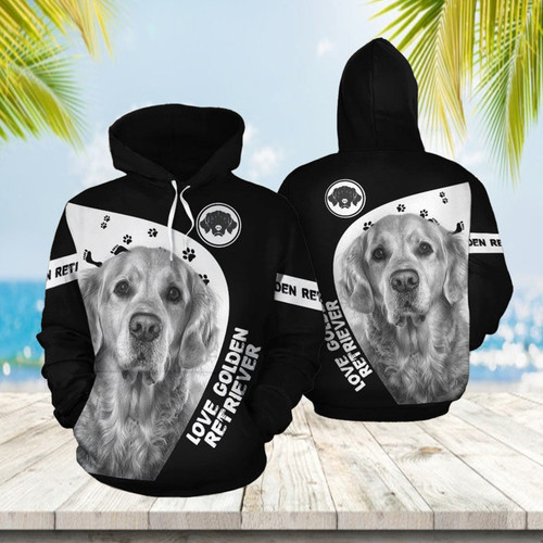 Golden Retriever Unisex Hoodie - A Must Have for Dog Lovers!