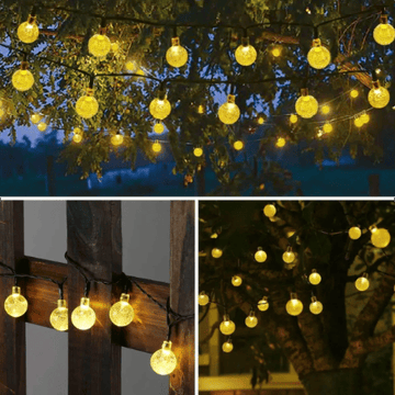 60 LED Solar Fairy Lights