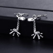 Vintage Giraffe Shape Dangle Earrings