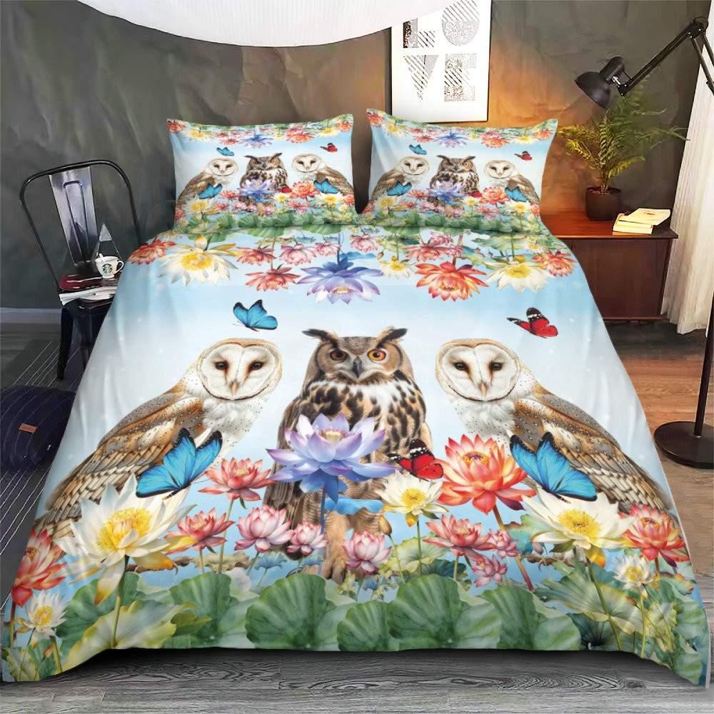 Premium New Owl Bedding Set - GiftzFire