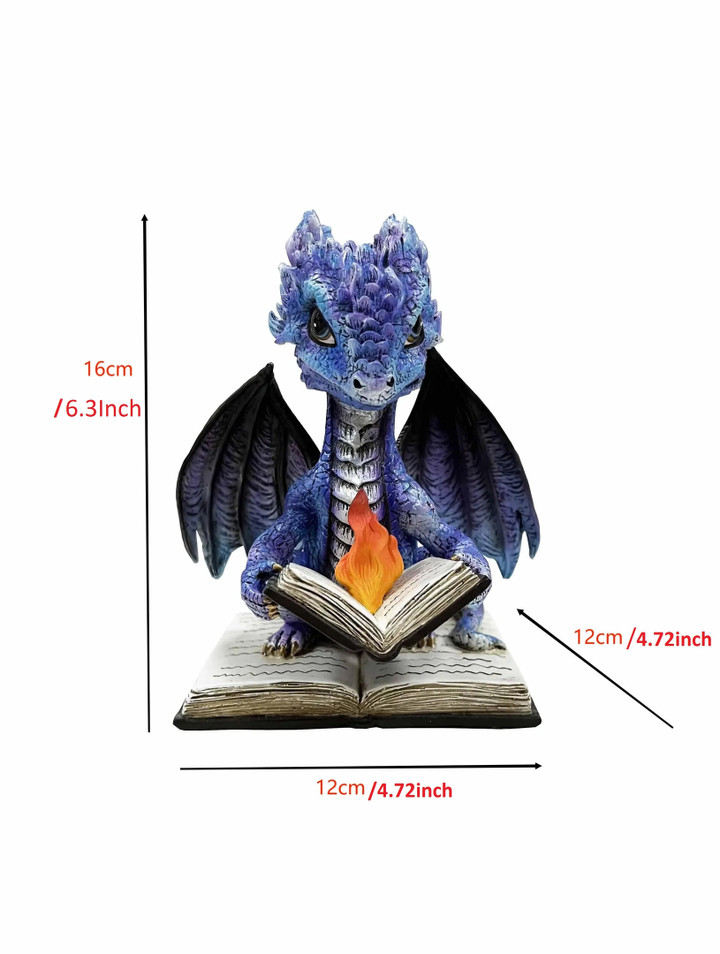 Dragon Statue Hand Painting Magic Dragon
