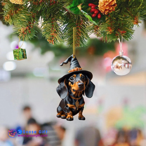 Cartoon Cute Dog Halloween Christmas Ornaments Hanging Decoration Gift