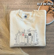 Taylor Swift Embroidered Sweatshirt, Swiftie Crewneck, Eras Tour, In My Eras Tour Sweatshirt, The Eras Tour Hoodie, Singer Embroidered