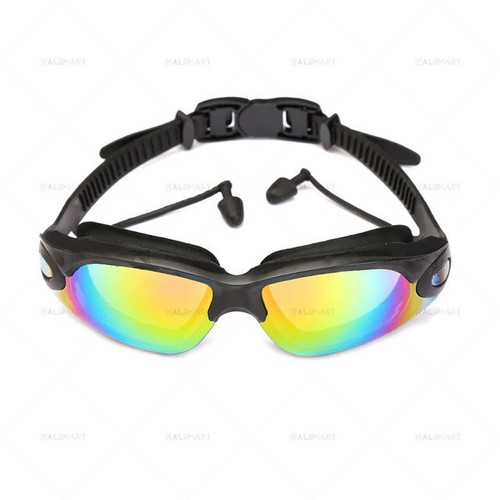 Professional Goggles Swimming Glasses with Earplugs