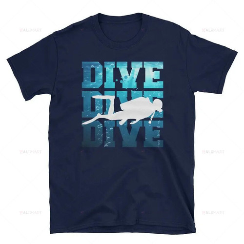 Scuba Diving T Shirt Scuba Diver Shirt Gift Fashion Men T Shirt Free Shipping Top Tees Hip Hop T Shirt