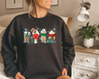 Christmas Coffee Sweatshirt,Cute Christmas Sweatshirt,Christmas Sweater,Retro Christmas Sweatshirt,Family Christmas,Cozy Holiday Sweatshirt