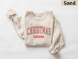 Christmas Vibes Sweatshirt, Retro Christmas Sweatshirt, Christmas Crewneck, Xmas Tee, Womens Christmas Shirt, Merry Christmas Sweatshirt
