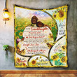To My Granddaughter Sunflower Never Forget How Much Fleece Blanket From Grandma79