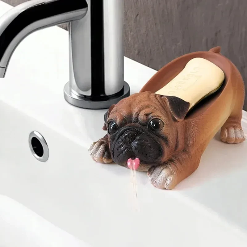 Pug Dog Soap Holder