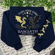 Fourth Wing Flammengeküsst Embroidered Sweatshirt, Wingleader Geschwaderführer Embroidered Hoodie, Fly Or Die Flieg oder stirb Embroidered Mockneck Sweatshirt, Basgiath War College Embroidered Gingham Sweatshirt