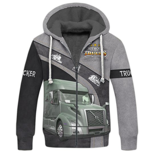 Trucker 3D Hoodie For Men And Women 3D Hoodie