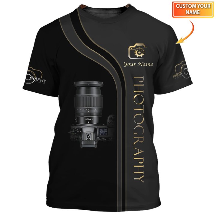 Nikon Z6 II Camera Photographer 3D Shirts