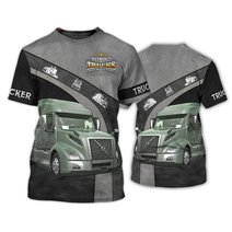 Trucker 3D Hoodie For Men And Women 3D Hoodie