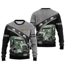 Trucker 3D Hoodie For Men And Women 3D Hoodie