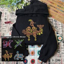 Divine Beasts The Legend of Zelda Embroidered Sweatshirt And Hoodie, Zelda Breath of the Wild Crewneck, Triforce Hylian Crest, Gamer Gift