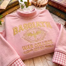 Fourth Wing Embroidered Tshirt, Dragon Rider Embroidered Sweatshirt, Wingleader Embroidered Hoodie, Dragon Academy Embroidered Gingham Sweatshirt, Basgiath War College Embroidered Mockneck Sweatshirt