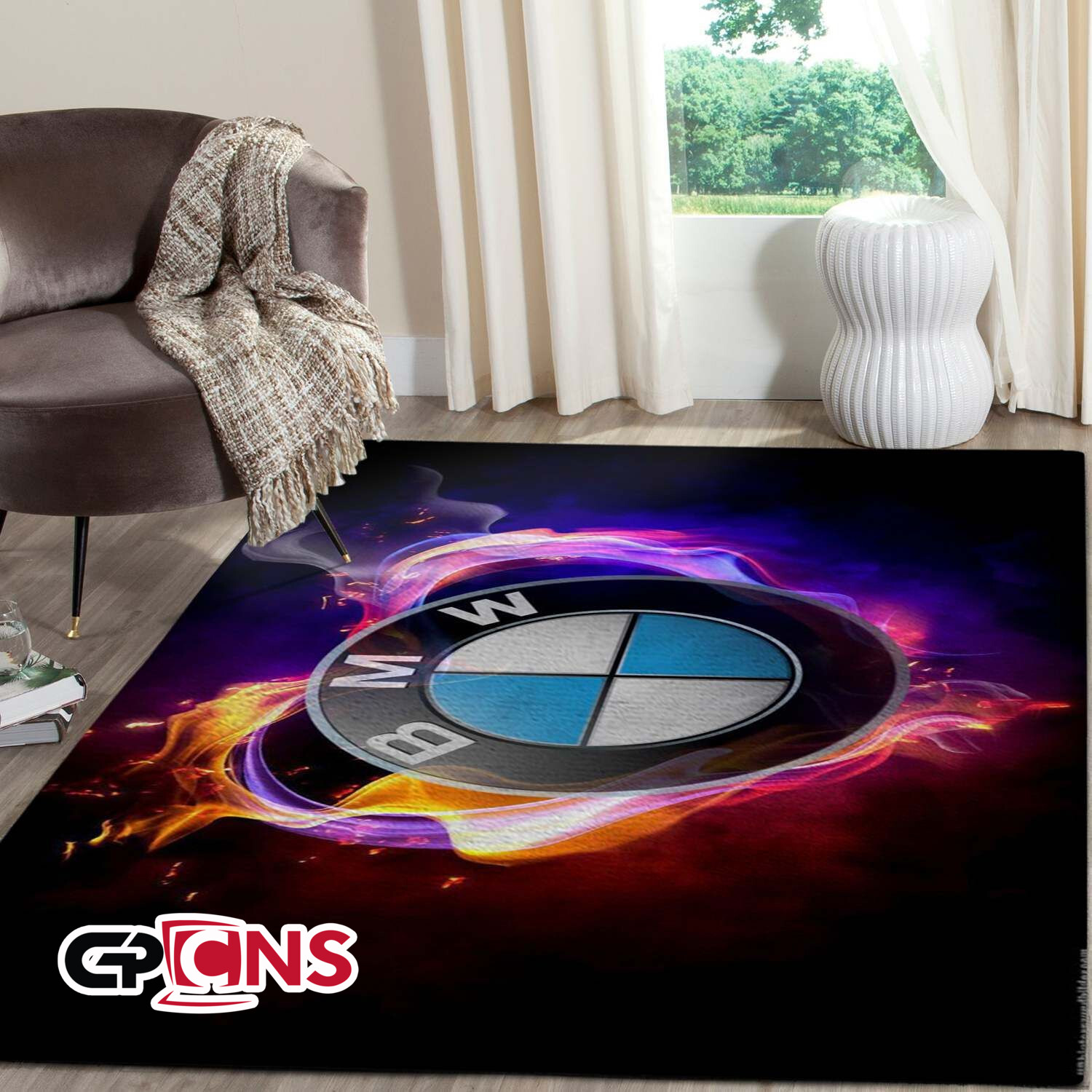 BMW Logo SuperCars Area Rugs Living Room Carpet FN151212 Local Brands ...