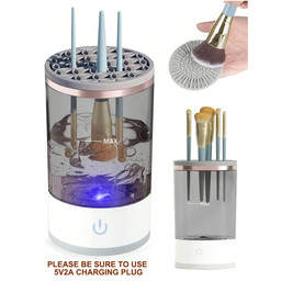Automatic Makeup Brush Cleaning