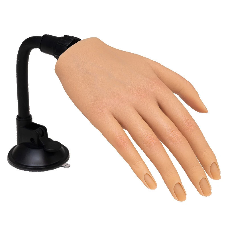 fake nail training hand