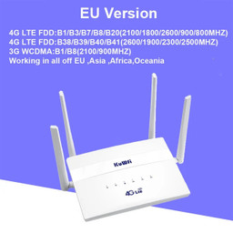 KuWFi 4G LTE Wireless WiFi Router 