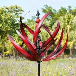 Harlow Wind Spinner Wrought Iron