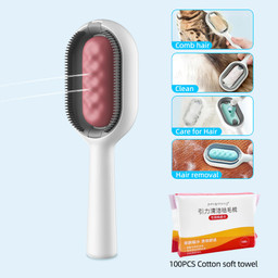 Pet Grooming Brush Cleaning Massage Remover