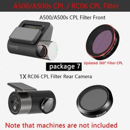 RC06 Rear camera CPL Filter 
