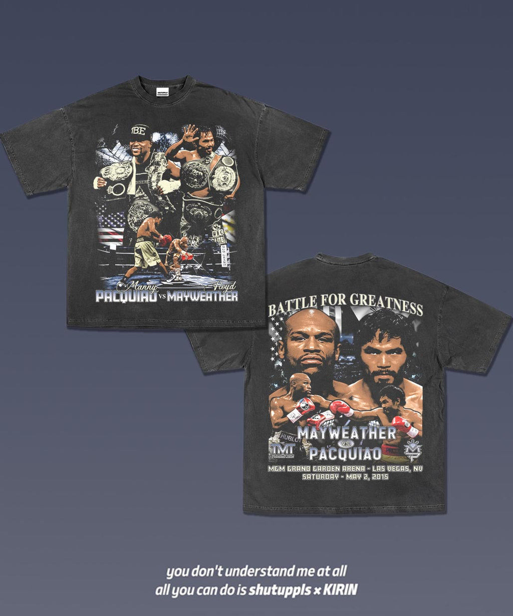SHUTUPPLS Mayweather/Pacquaio 1.0 - Immortaldbien Store