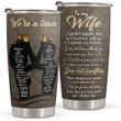 To My Wife Tumbler From Husband, Gifts for Wife, Gifts for Her For BirthdayAnniversary, Mothers Day, Romantic Tumbler Gift For Her