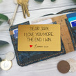 Personalized I Love You More The End I Win Metal Wallet Insert Card, Custom Name Metal Wallet Insert Card, Romantic Keepsake Gift for Boyfriend, Valentine's Day