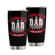 Personalized Gifts for Dad Tumbler, Dad Birthday Gift from Daughter, Son for Dad, Men, Grandpa Tumbler with Kids Name