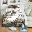 Personalized Fisherman Camo Pattern Blanket Gift To My Wife, Best Catch Of His Life Custom Name Blanket Gift For Wife On Birthday Valentine Day