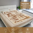 Happy Anniversary Blanket Gift To Wife, Our Love Story Is My Favorite, Princess And Prince Anniversary Wedding Gift