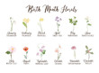 Birth Month Flower Blanket Personalized Grandma's Garden Blanket With Grandkids Names Gift Ideas For Mom Grandma Mimi Nana Gigi Mother's Day Gift