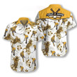 Personalized Ice Hockey Hawaiian Shirt, Custom Hockey Hawaiian Shirt with Name, Gift For Hockey Players