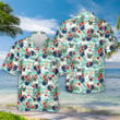 Custom Pet Photo Tropical Short Sleeve Aloha Summer Shirt, Personalized Cat Dog Face Hawaii Beach Shirt, Couple Gift, Hawaii Shirt Party Summer