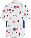 4Th of July America Flag Stars Hawaiian Shirt, Happy Independence Day Aloha Summer Shirt