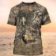 3D Shirt - Hunting Deer T shirts, Hunting Tshirt, Deer Hunter Tshirts