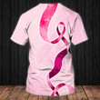 3D Shirt - Custom Pink Breast Cancer Awareness 3D Print Shirts